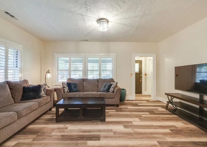 Sunny Turlock Cottage: Walk to Downtown!