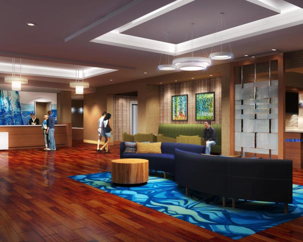 SpringHill Suites Orlando at FLAMINGO CROSSINGS® Town Center/Western Entrance