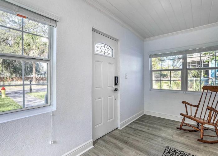 Chic Home w/ Fire Pit & Patio, Walk to Lake!