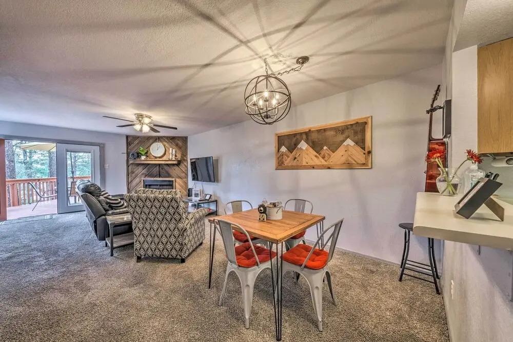 Hike, Golf & Explore: Ruidoso Retreat w/ Deck!