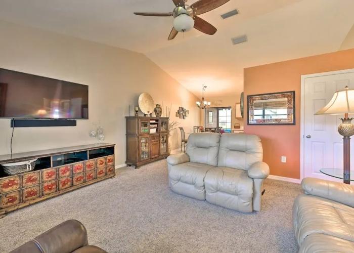 Grill, Lanai & Pool Access: Charming Sebring Villa