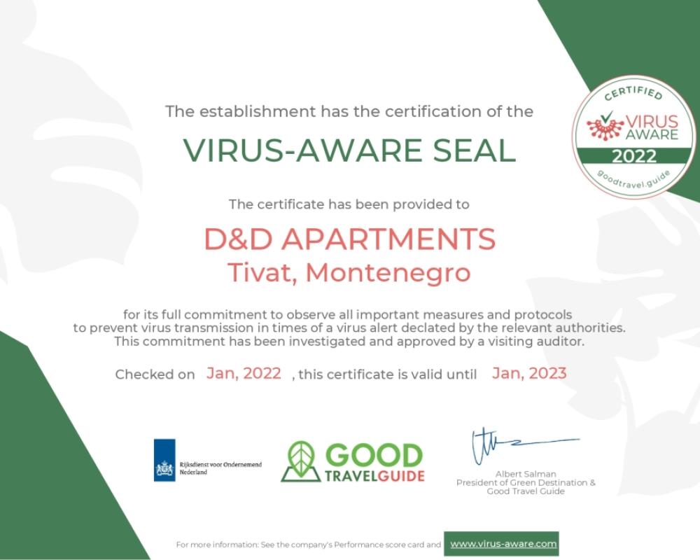 D&D Apartments Tivat Apart Hotel