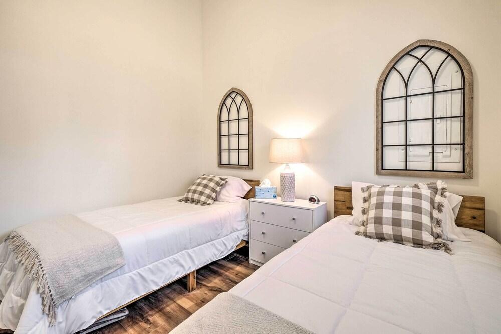 Waterfront Cottage w/ Private Beach + Deck!