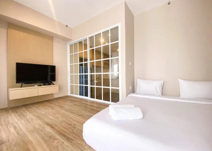 Cozy And Simple Big Studio Vasanta Innopark Apartment