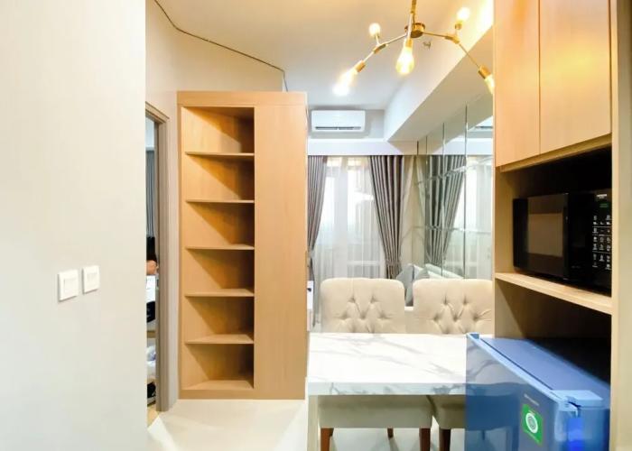 Homey And Minimalist 1Br Vasanta Innopark Apartment