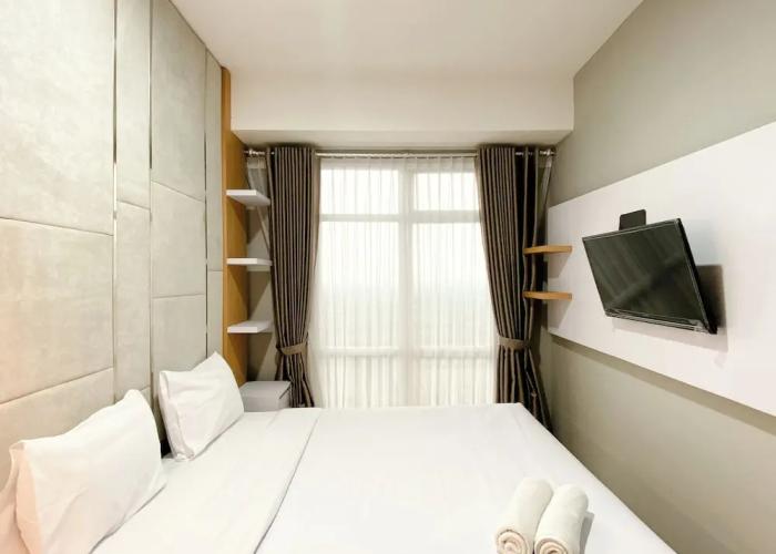Homey And Minimalist 1Br Vasanta Innopark Apartment