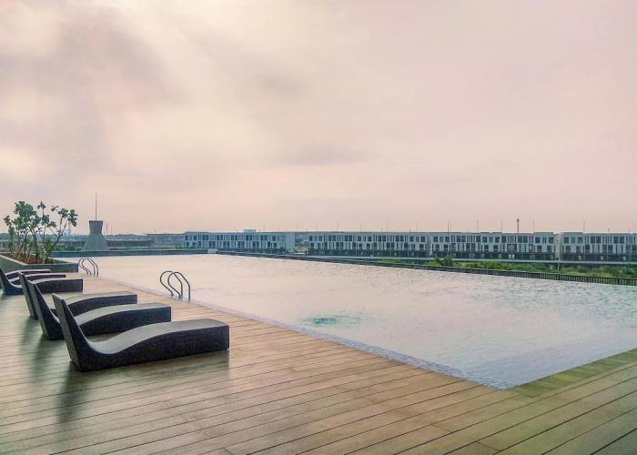 Comfort And Simply Design Studio At Vasanta Innopark Apartment