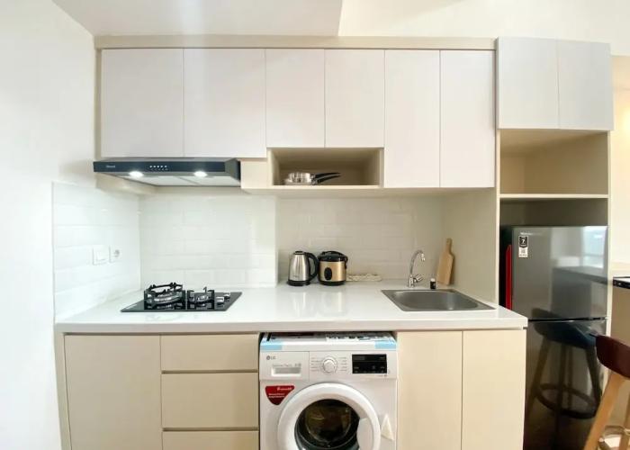 Homey And Elegant Studio Vasanta Innopark Apartment