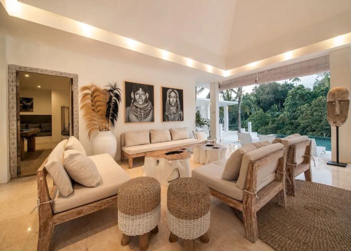 Limitless Jungle Villas Complex, 5 BR, Ubud With Staff
