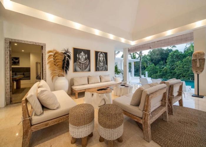 Magical Jungle Villa, 4 BR, Ubud With Staff