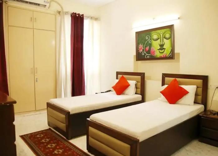Room in Guest Room - Maplewood Guest House, Neeti Bagh, New Delhiit is a Boutiqu Guest House