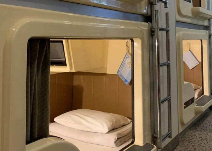 Funabashi Grand Sauna and Capsule Hotel - Caters to Men
