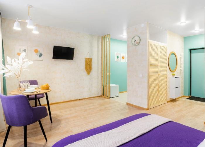Kvartira «Lavanda» vblizi aeroporta Domodedovo i trassy M4