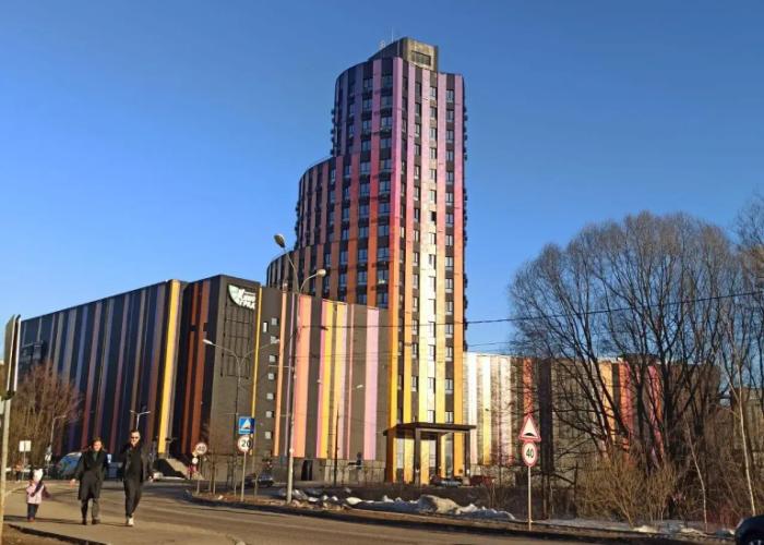 Apartments on Olimpiyskaya street 6