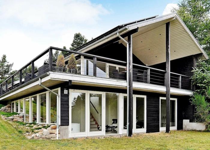 Modern Holiday Home in Brovst with Hot Tub