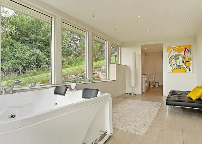 Modern Holiday Home in Brovst with Hot Tub