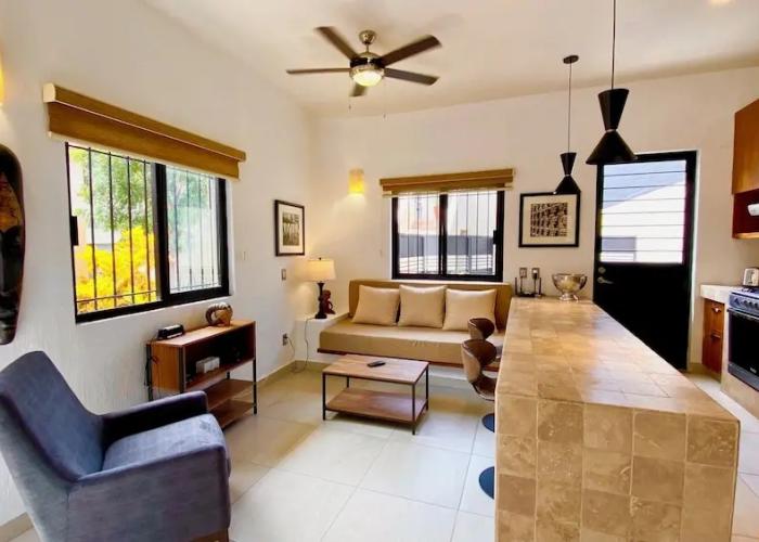 Beautifully Renovated 1 Bed Guest House - Walk to Everything - Roof Top Patio