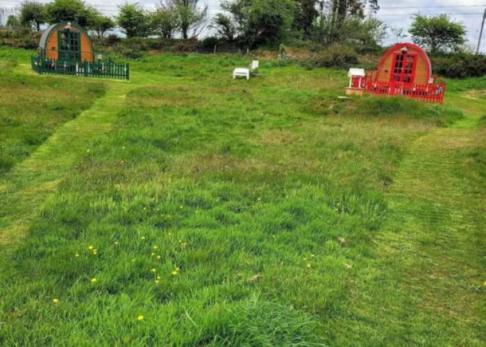 Cosy Glamping Pod Glamping in St Austell Cornwall