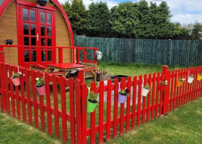 Cosy Glamping Pod Glamping in St Austell Cornwall