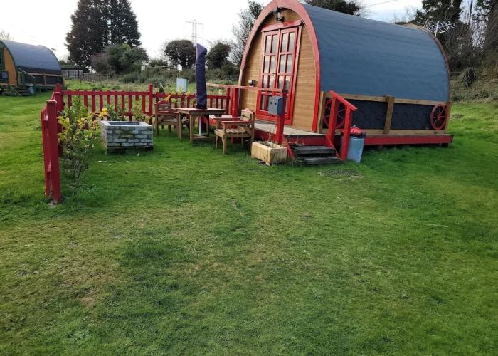 Cosy Glamping Pod Glamping in St Austell Cornwall
