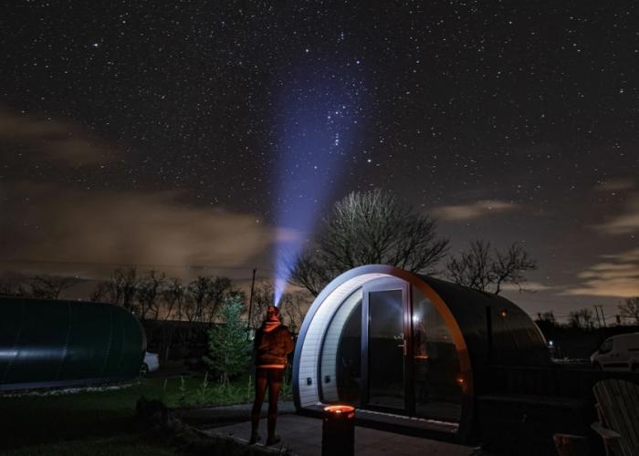 Black Knowe, Luxury Glamping, Ballycastle