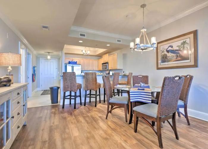 Sunny First-floor Condo w/ Ocean-view Balcony!