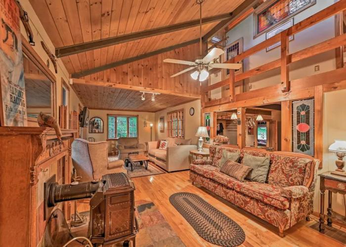 Beautiful Jay Peak Home Near Creek & Waterfalls!