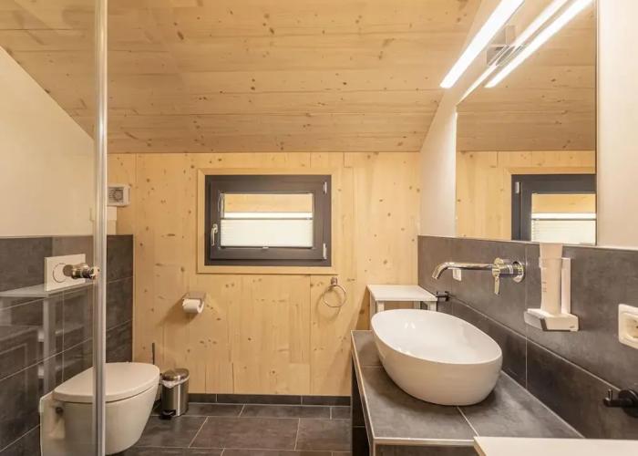 Chalet by the ski Lift With Balcony and Sauna