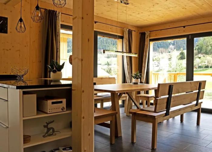 Chalet by the ski Lift With Balcony and Sauna