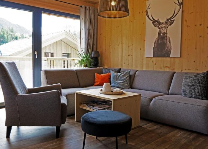 Chalet by the ski Lift With Balcony and Sauna
