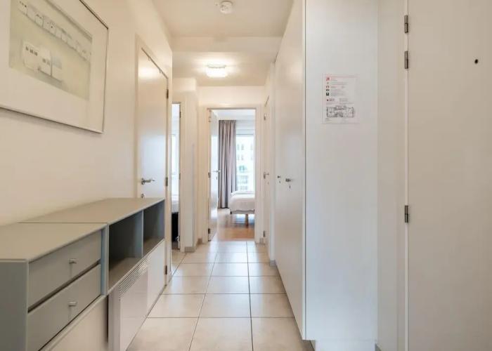 Les Petrels Apartment in Koksijde With Balcony