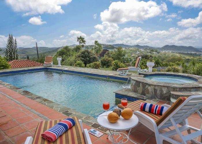 Spanish-style Ocean View Villa Set In Garden - Calypso Court 3 Bedroom Villa by RedAwning