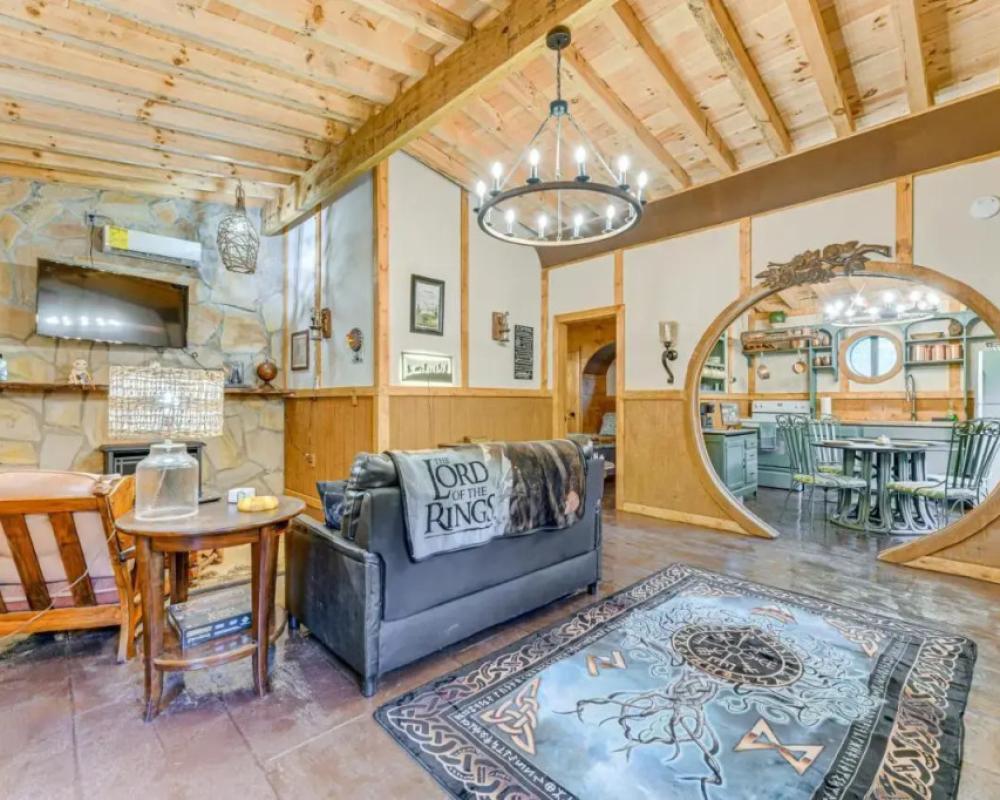 Hobbit-themed House on 6 Acres in Cosby