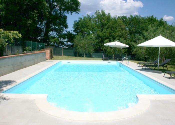 Wonderful Private Villa With Private Pool, TV, Pets Allowed and Parking, Close to Montepulciano