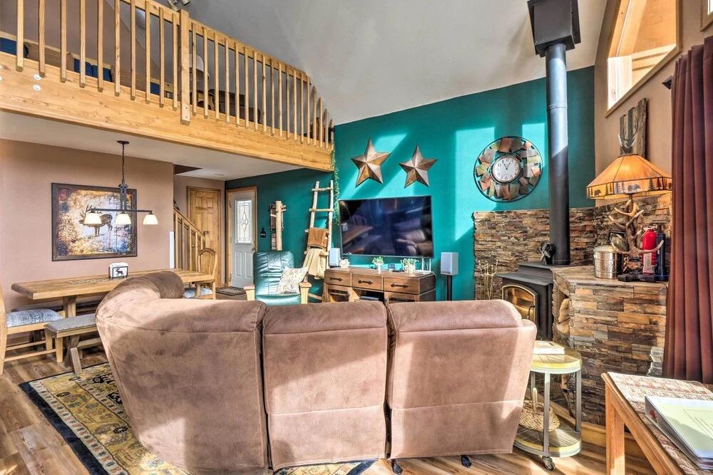 22str-00047 Fairplay Cabin w/ Deck on 3 Acres!