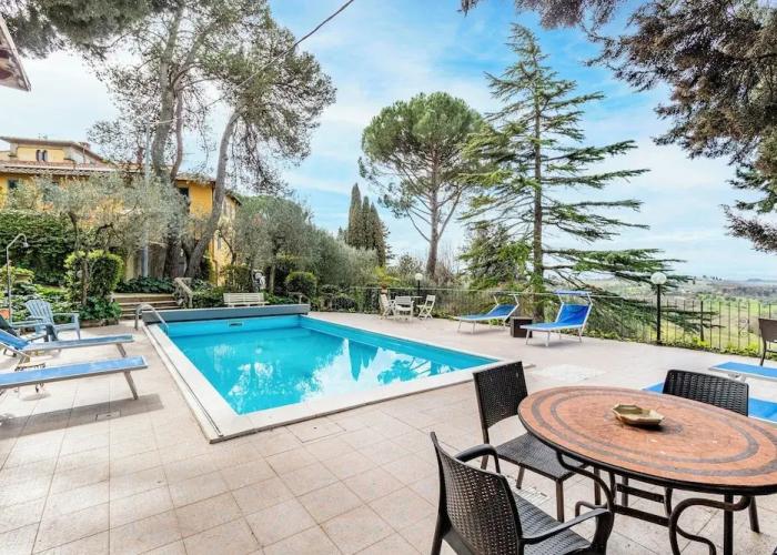 Villa Paola Pool and Gym in Chianti