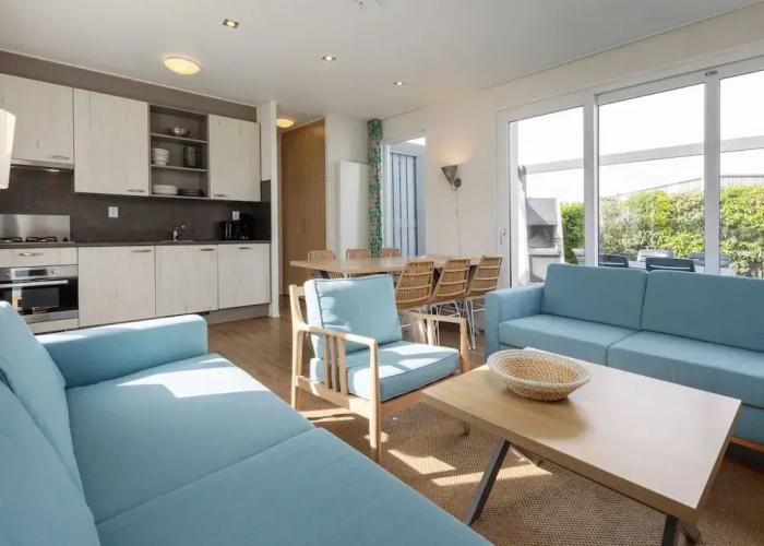 Single Storey Lodge With Dishwasher, Near the Beach