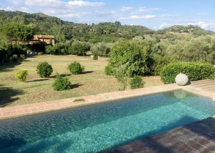 Porto Ercole Tuscany Coast Classic Charm in Fabulous 18th c Farmhouse now Chic Designer Villa w P