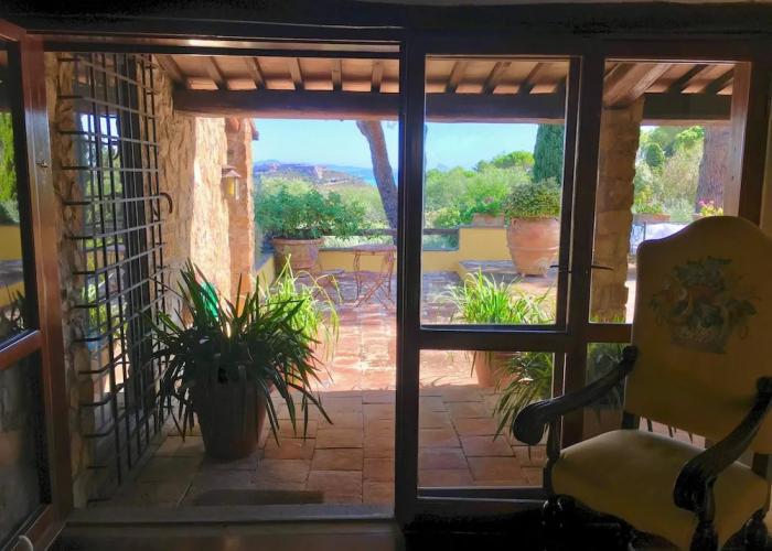 Porto Ercole Villa Della Fonte Large Pool Fabulous Sea Views
