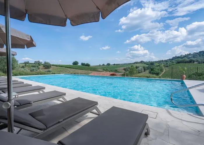 Correggiolo Romantic Apartment Pool Montaione Toscana