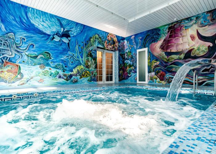 Shikarny Dom V Aprelevke S Basseynom I Saunoy Private house