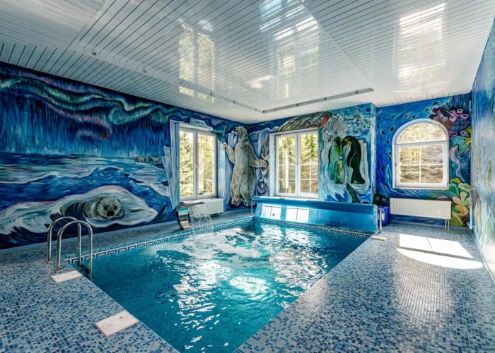 Shikarny Dom V Aprelevke S Basseynom I Saunoy Private house