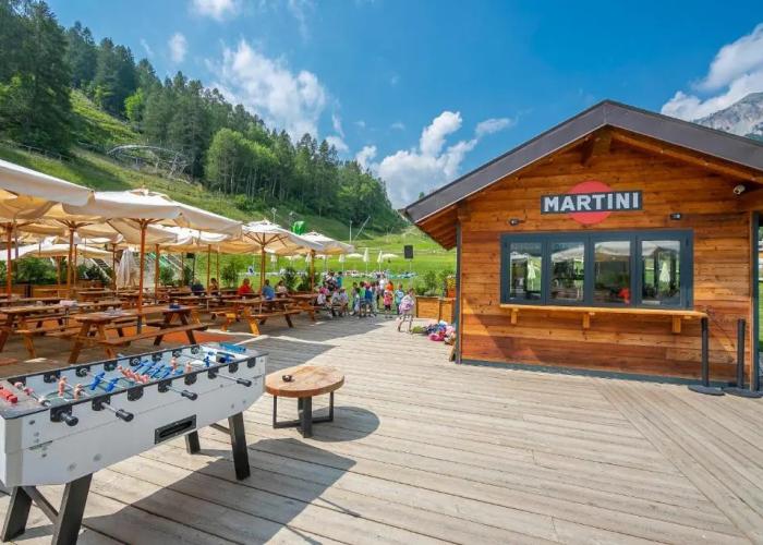 La Marmotta Campo Smith on the Ski Slopes