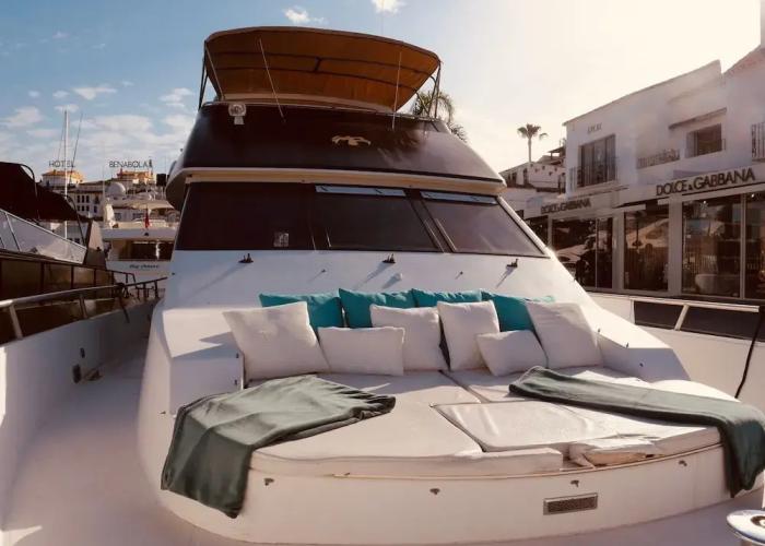 Live on a Luxury 65ft Yacht in Duquesa- Estapona