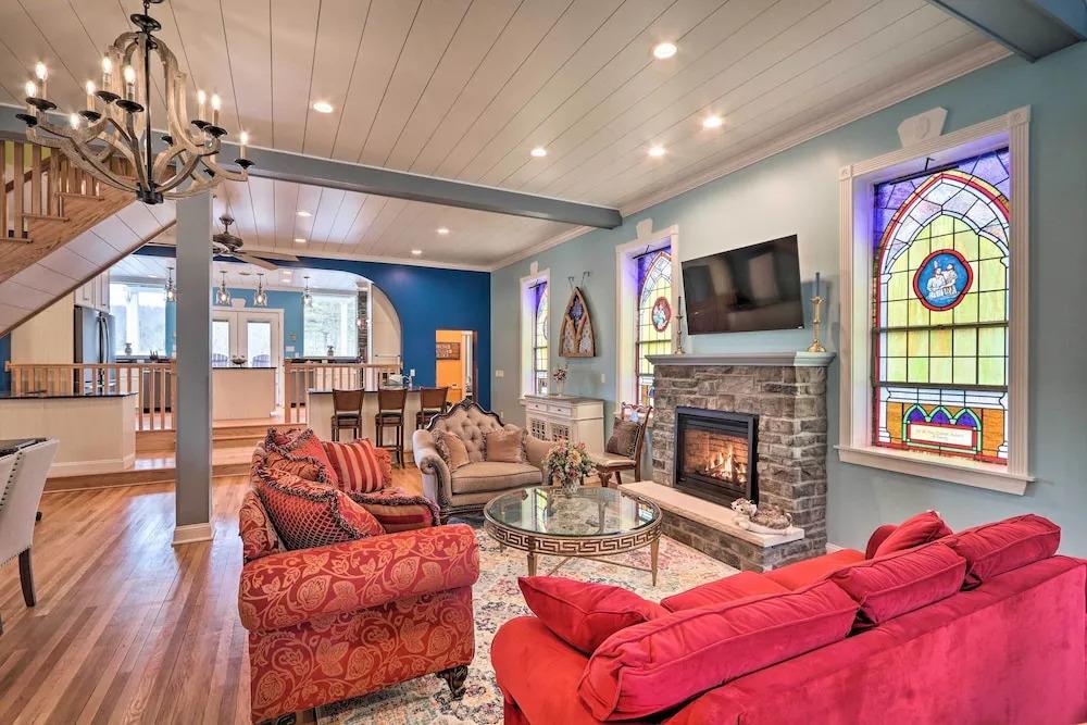 Dock, Game Room: Lakefront Villa in Saylorsburg!