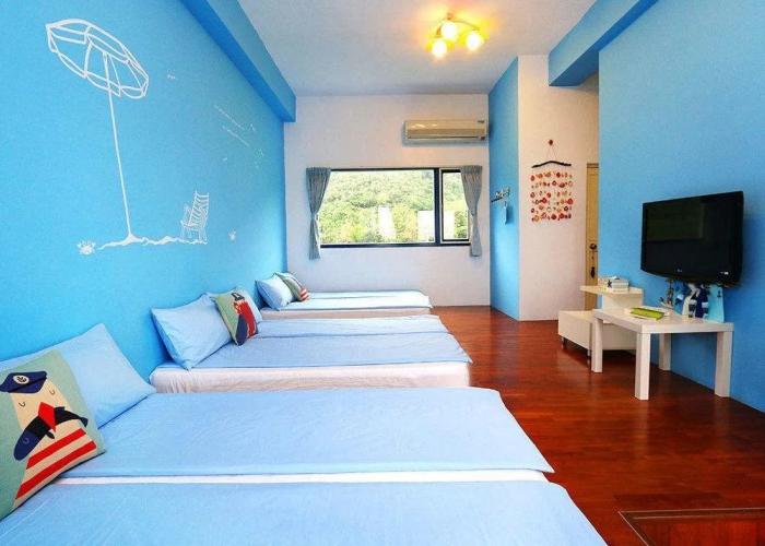 Blue and White Holiday B&B