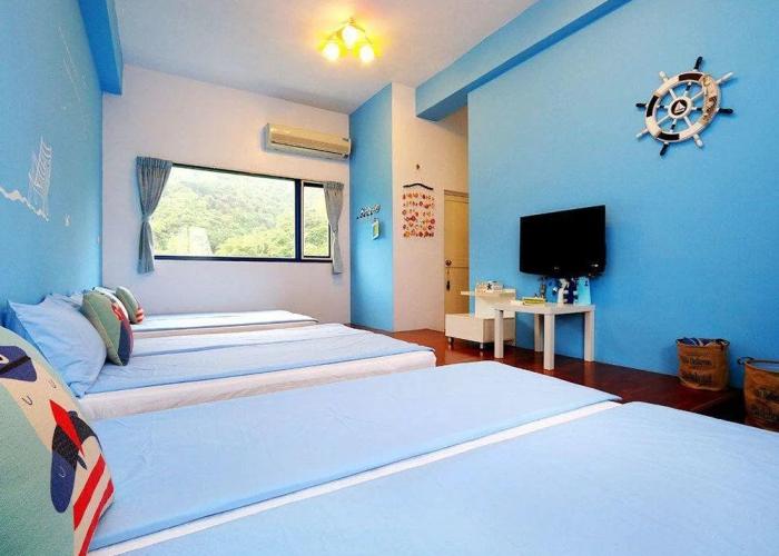 Blue and White Holiday B&B