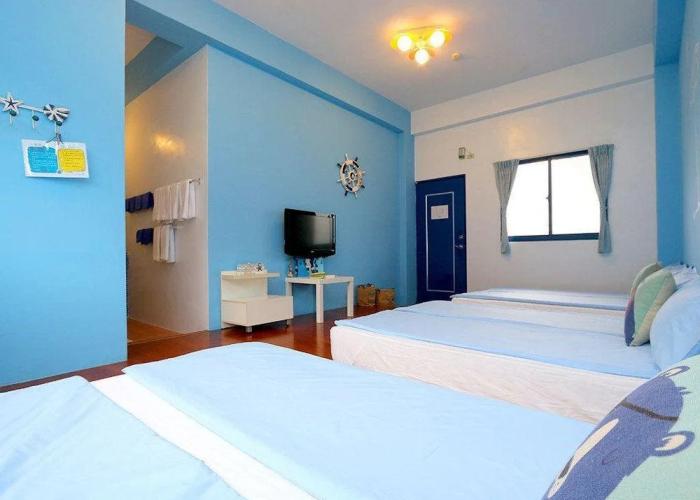 Blue and White Holiday B&B