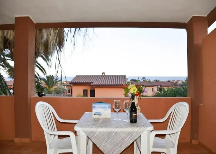 Terraced House in Costa Rei With Barbecue