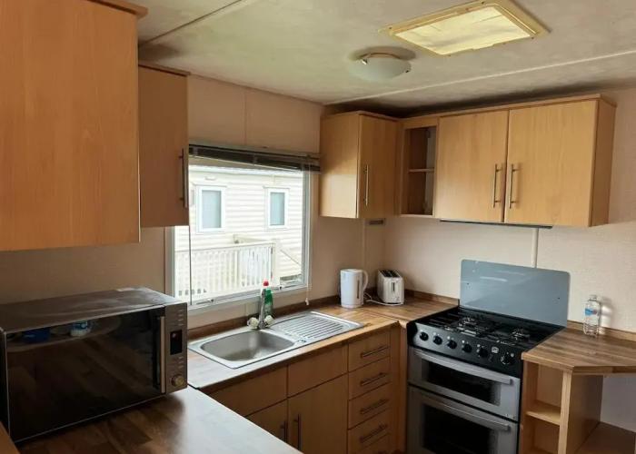 Seaside Charm Carvan in Leys Down on sea